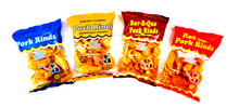Load image into Gallery viewer, Porkie's BBQ Pork Rinds 1.75oz bag