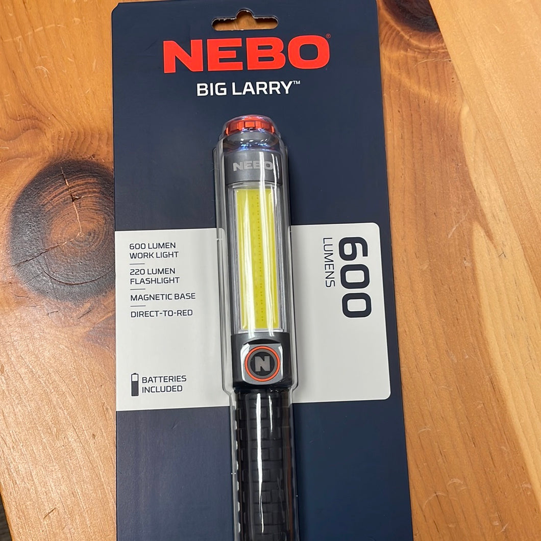 Big Larry Nebo Flashlight gray