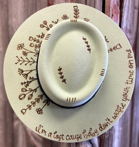 Lost Cause Cowboy Hat - VNDR Blessed Be