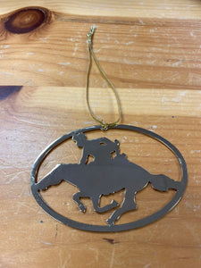 “BOOMER” Harold T. Holden Brass Christmas Ornament