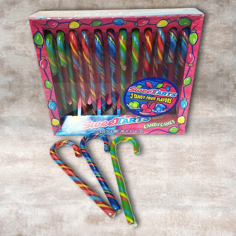 Sweettart Candy Canes