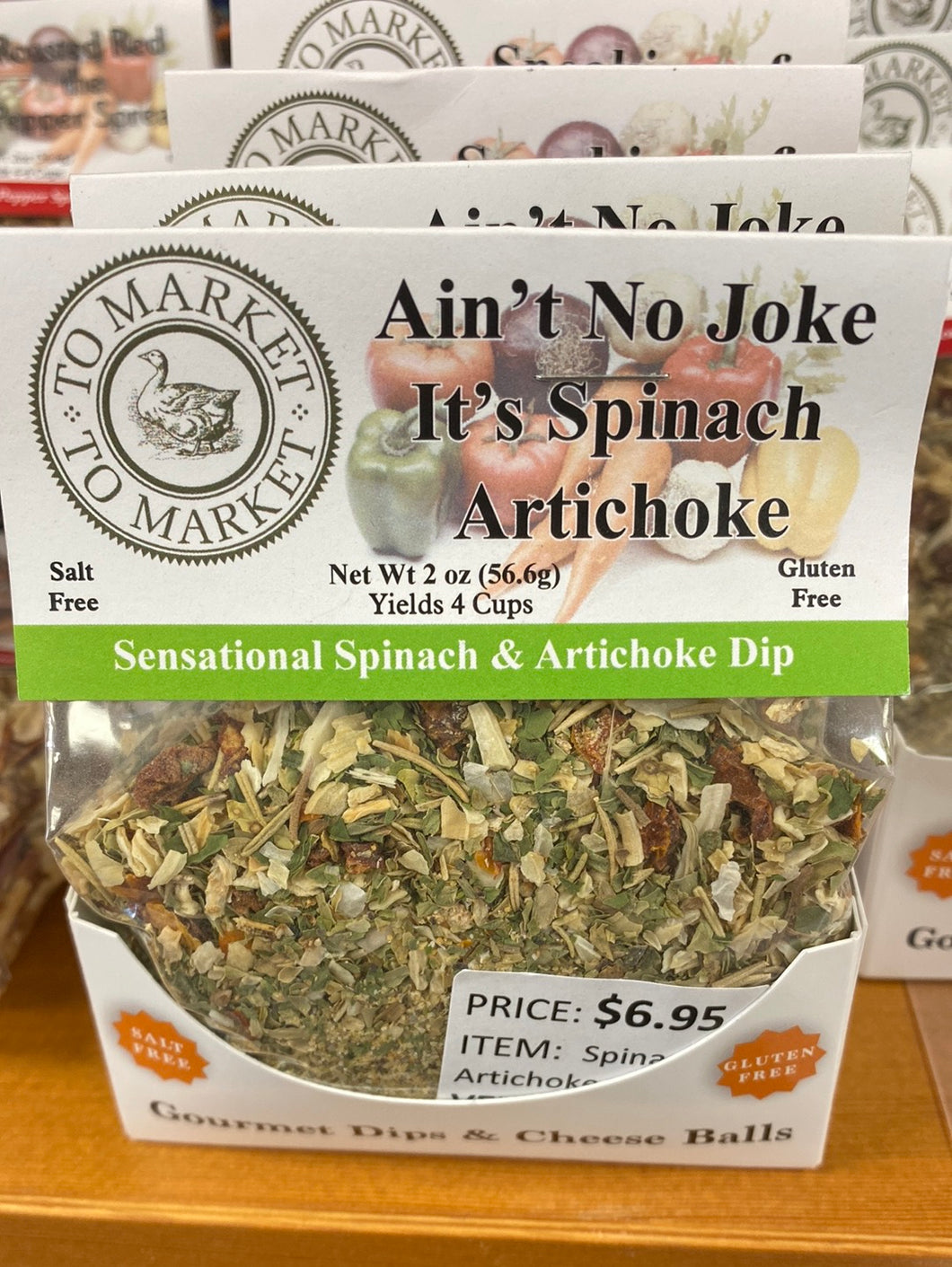 Ain’t No Joke Spinach Artichoke To Market - VNDR ARTcessories