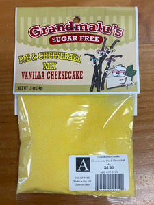 Grandmalu’s Vanilla Cheesecake Sugar Free Pie & Cheeseball Mix
