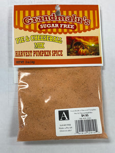 Grandmalu’s Sugar Free Harvest Pumpkin Spice Pie & Cheeseball Mix