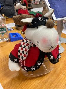 Moose Reindeer Candy Jar