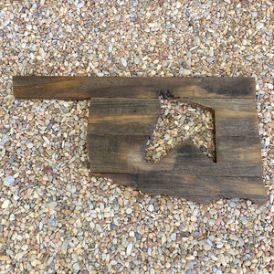 Oklahoma Horse Cutout Wall Art - VNDR In Stitches