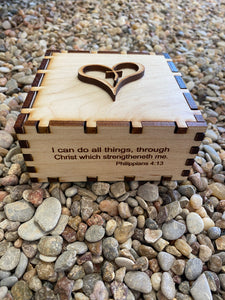 Wood Laser Cut Box