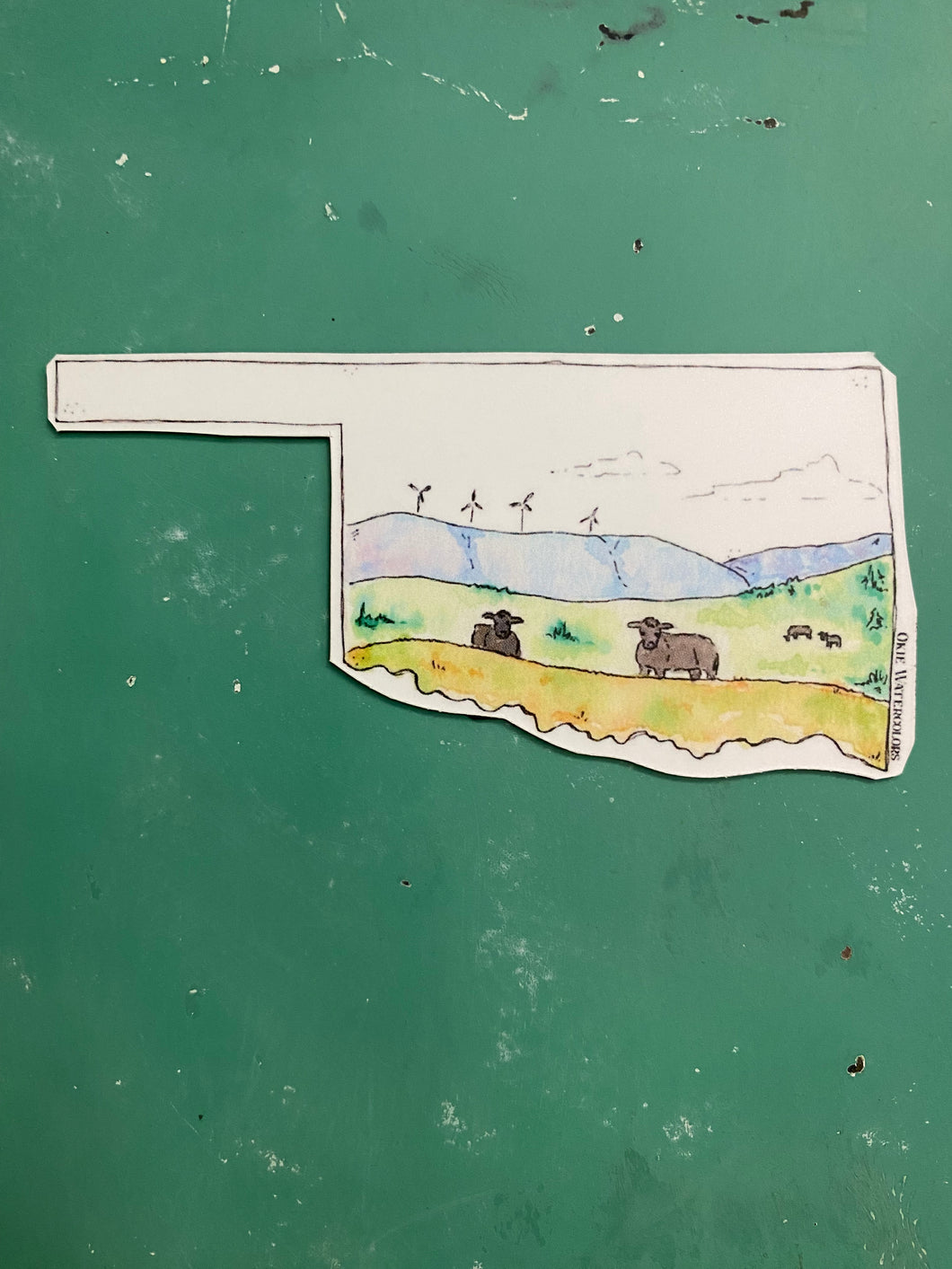 Magnet - Oklahoma - Cattle Pasture