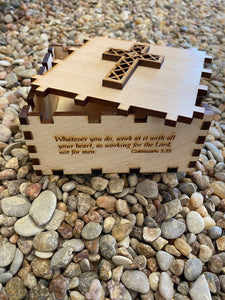 Wood Laser Cut Box