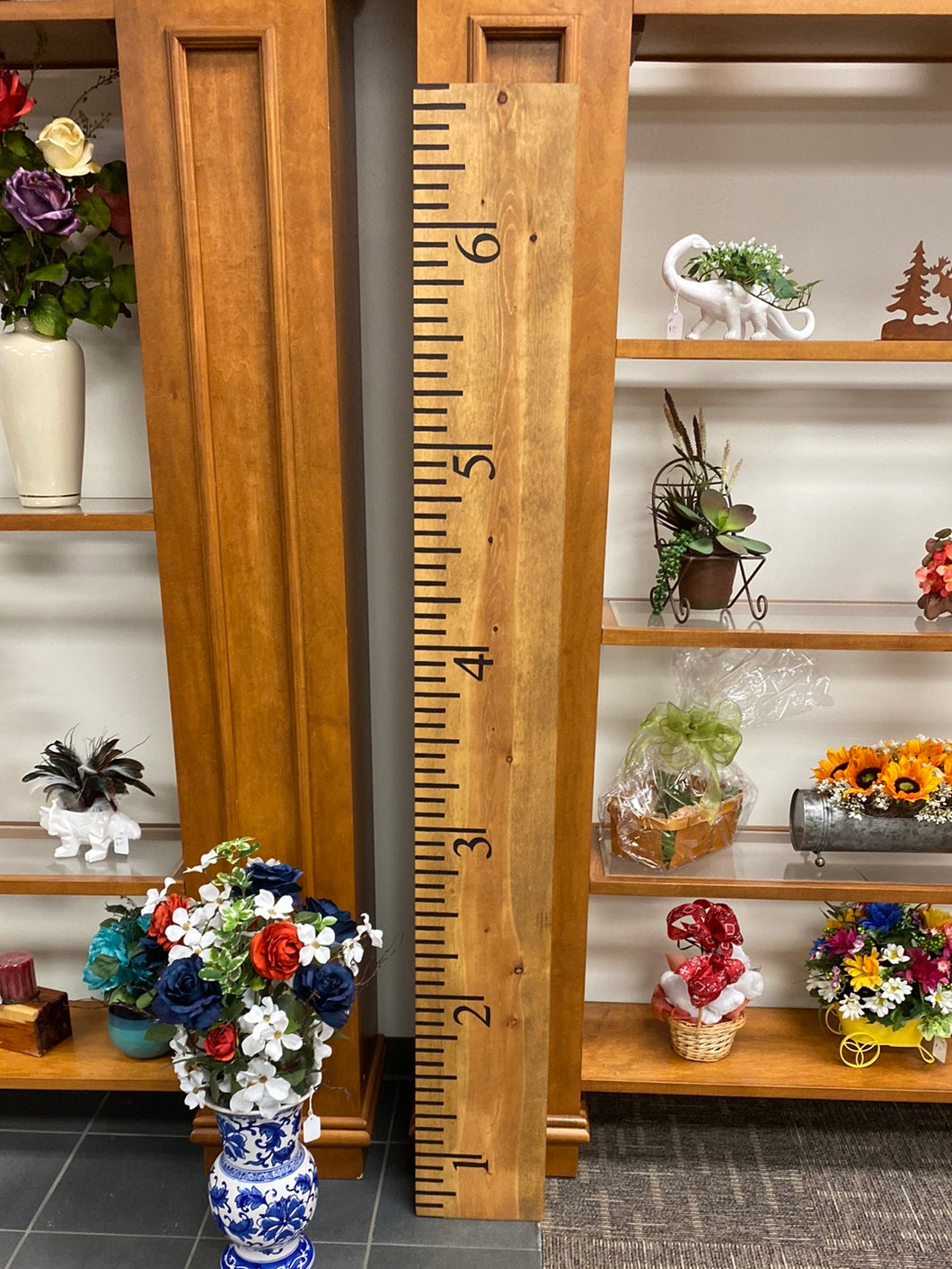 7ft Wood Growth Charts - VNDR In Stitches