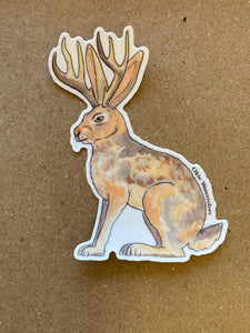 Sticker - Jackalope