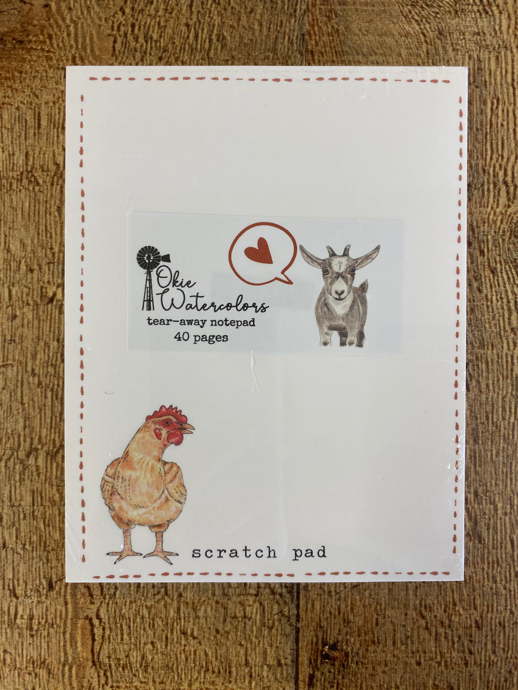 Notepad - Chicken Scratch