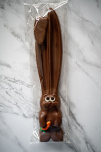 Long Eared Solid Chocolate Bunny Rabbit