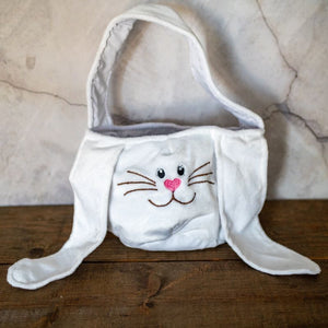 Fabric Bunny Egg Basket