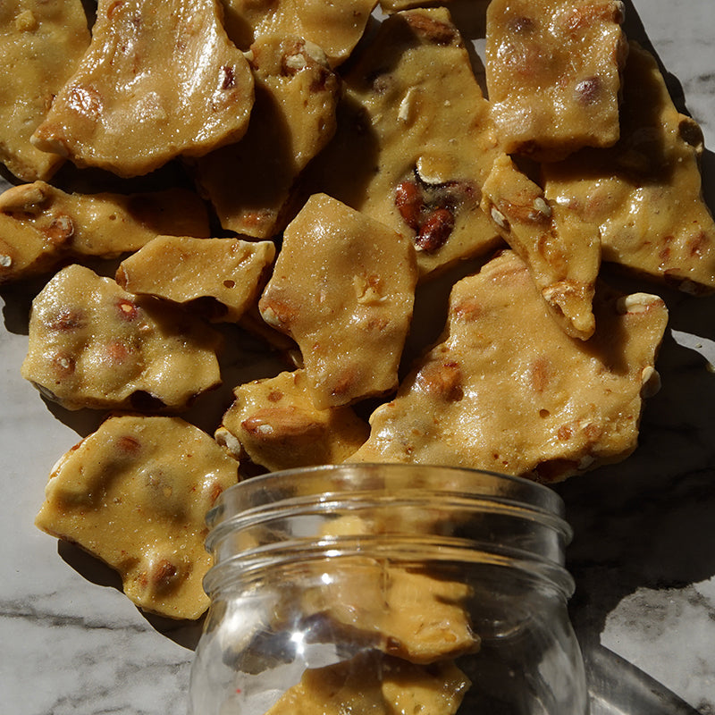 Peanut brittle