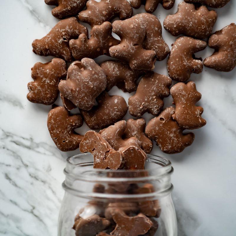 chocolate animal cookies