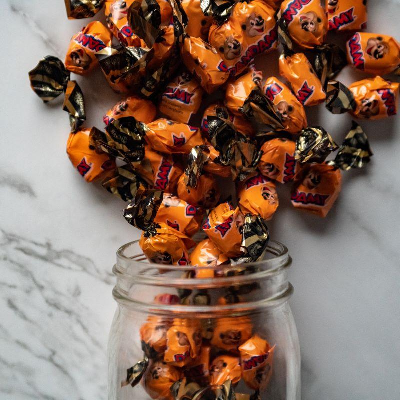 damy peanut crunch candy